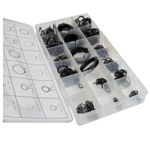 Auto si Moto - Moto - Accesorii moto si consumabile - Set 150  inele de siguranta, din otel cu arc, 18 dimensiuni, intre 3-32 mm - Infinity.ro