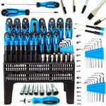 Casa si Gradina - Constructii - Scule de mana si unelte - Surubelnite - Set 122 piese, surubelnite, biti, chei, TA1096, TAGRED - Infinity.ro