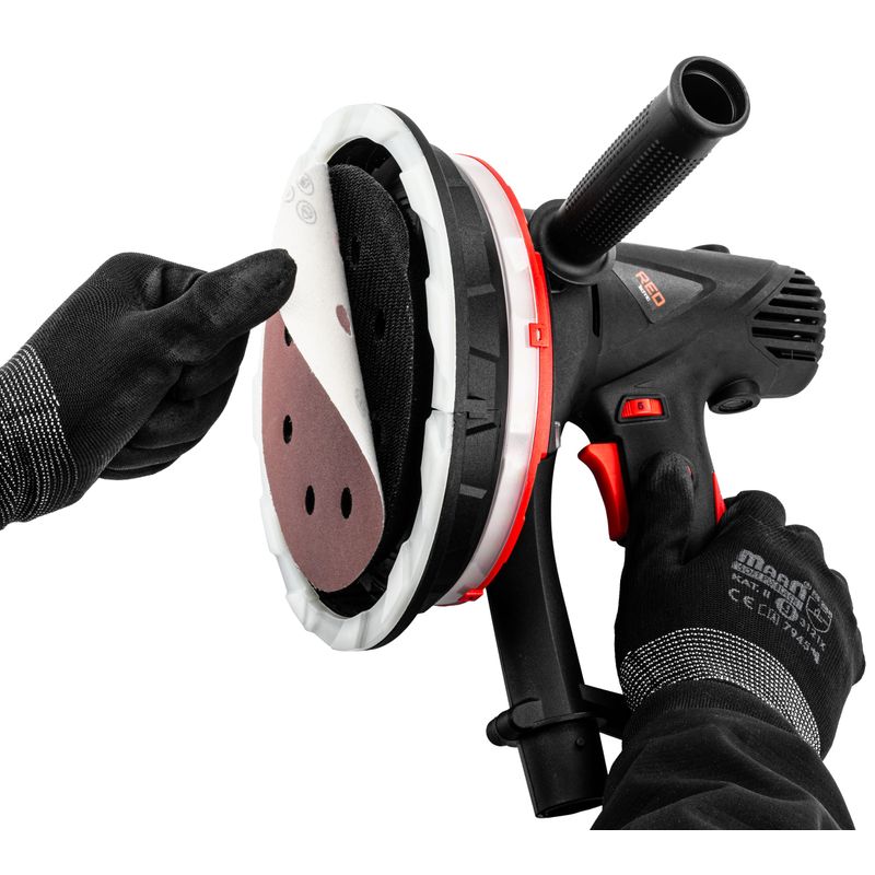 Casa si Gradina - Constructii - Scule electrice si accesorii - Slefuitoare - Slefuitor pentru tencuiala, RED TECHNIC, 1800W, iluminare LED,  RTSDG0135 - Infinity.ro