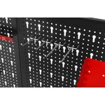 Casa si Gradina - Constructii - Depozitare, transport si protectie - Organizatoare si cutii scule - Panou de scule atelier din metal 80x60 cm, Kraft&Dele, KD11896 - Infinity.ro