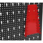 Casa si Gradina - Constructii - Depozitare, transport si protectie - Organizatoare si cutii scule - Panou de scule atelier din metal 80x60 cm, Kraft&Dele, KD11896 - Infinity.ro
