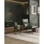 Casa si Gradina - Mobilier - Scaune si fotolii - Tabureti - Taburet cu spatiu de depozitare, tapitat PU, cu 2 fete, diametru 32 cm, verde - Infinity.ro