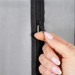 Casa si Gradina - Mobilier - Dulapuri si sifoniere - Dulapuri pantofi - Pantofar din material textil, portabil, cu rafturi, 60x28x168cm, gri - Infinity.ro