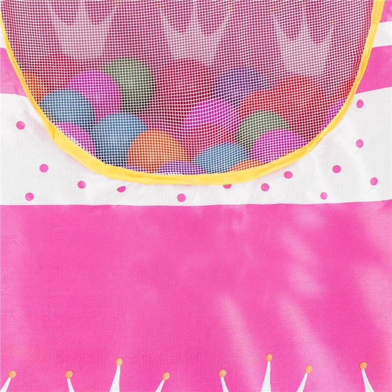 Casa si Gradina - Mobilier - Mobilier copii - Mobilier camera copiilor - Cort Castel de joaca pentru copii, pliabil, 100x140 cm, roz - Infinity.ro