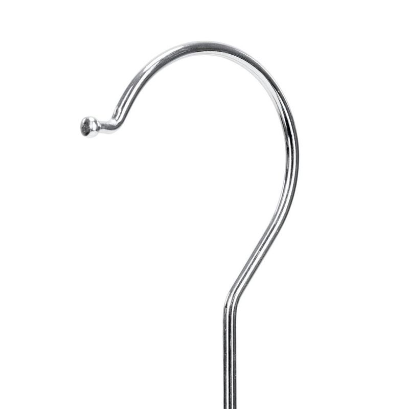 Casa si Gradina - Mobilier - Organizare si depozitare - Umerase si valeti - Set de 20 de umerase pentru haine, din velur, cu carlig rotativ, 45x23 cm, ecru - Infinity.ro