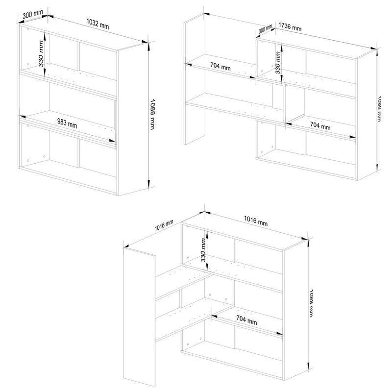 Casa si Gradina - Mobilier - Biblioteci si rafturi - Etajere - Etajera de colt pentru carti si decoratiuni, cu 3 rafturi, PAL laminat 16 mm, 174x30x109 cm, stejar sonoma - Infinity.ro