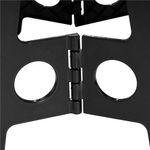 Sport si Outdoor - Camping - Mobilier pentru camping - Scaune camping - Scaun inaltator multifunctional tip scara, antiderapant, 39 cm, maxim 150 kg, negru - Infinity.ro