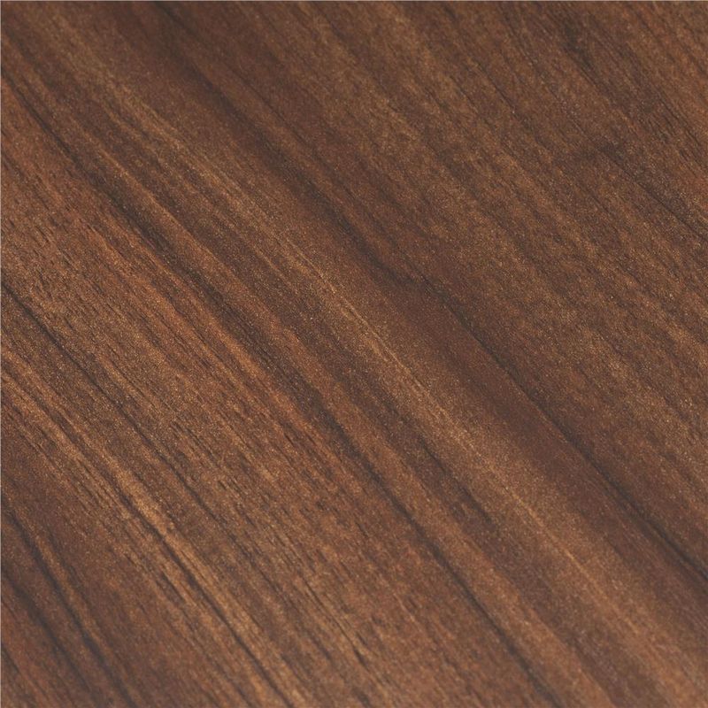 Casa si Gradina - Mobilier - Comode si corpuri - Noptiere - Noptiera cu 3 rafturi din PAL si cadru metalic, 35x31x59 cm, maro inchis - Infinity.ro