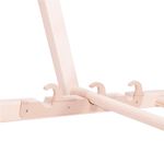 Casa si Gradina - Gradina si terasa - Mobilier exterior - Scaune si sezlonguri gradina - Sezlong pliabil din lemn de fag, autoasamblare, 120kg, gri deschis - Infinity.ro