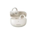 TV, Audio-Video si Foto - Portabile audio - Casti audio - Casti Fara Fir, Open Ear Clip-on Design, BT V5.4, IP57 Waterproof, 600mAh - Baseus (A00083501226-00) - White - Infinity.ro