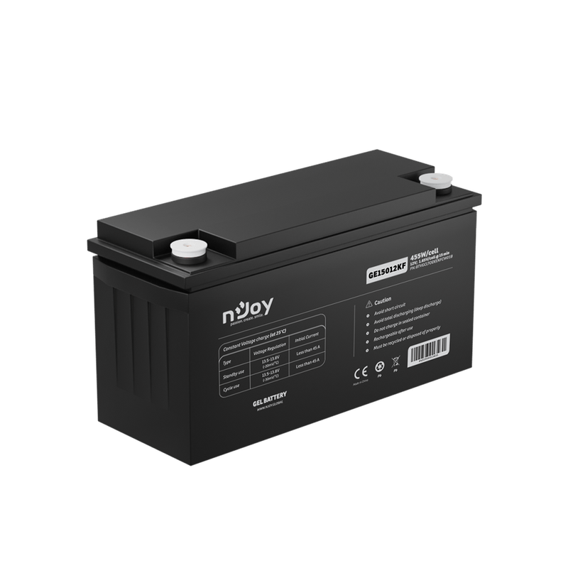 PC, gaming si accesorii - UPS-uri - Accesorii UPS-uri - Acumulator nJoy GE15012KF 12V 455 W/celula - Infinity.ro