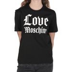 Fashion, accesorii si bijuterii - Femei - Imbracaminte femei - Tricouri si topuri femei - Tricou dama Love Moschino 101714 M INTL Negru - Infinity.ro