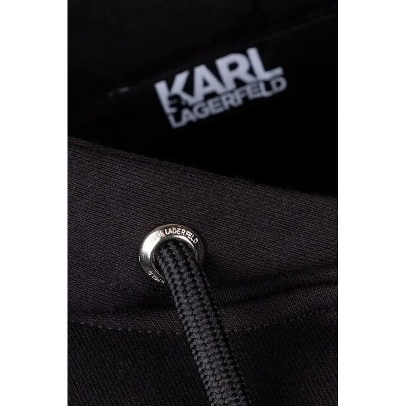Fashion, accesorii si bijuterii - Barbati - Imbracaminte - Hanorace barbati - Hanorac Barbati Karl Lagerfeld 705066 Negru XL INTL - Infinity.ro