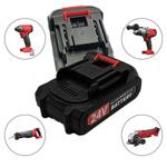 Casa si Gradina - Constructii - Scule electrice si accesorii - Acumulatori si incarcatoare scule electrice - Set 2 Acumulatori 24V 2.0Ah FOTOFUN Compatibili Universal + Bit Magnetic cu 2 Capete - Infinity.ro