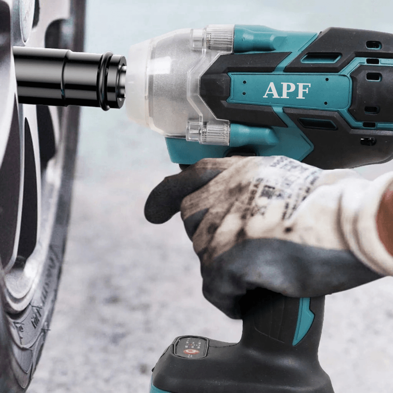 Casa si Gradina - Constructii - Scule electrice si accesorii - Masini de gaurit si insurubat - Cheie de Impact APF 550Nm, 2 x acumulatori 21V, 4.0Ah, Motor Fara Perii + Bratara Magnetica - Infinity.ro