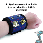 Casa si Gradina - Constructii - Scule electrice si accesorii - Masini de gaurit si insurubat - Cheie de Impact APF 550Nm, 2 x acumulatori 21V, 4.0Ah, Motor Fara Perii + Bratara Magnetica - Infinity.ro