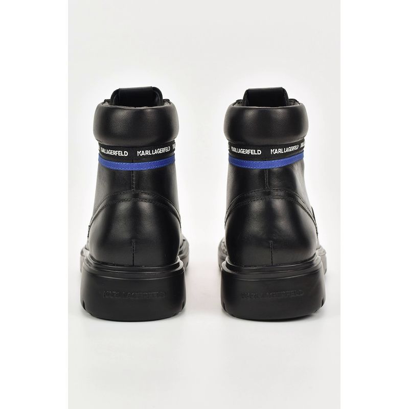 Fashion, accesorii si bijuterii - Barbati - Incaltaminte barbati - Ghete barbati - Ghete din Piele Karl Lagerfeld MASON KL13055 41 EU Negru - Infinity.ro