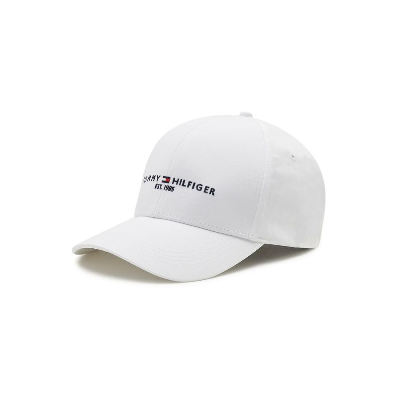 Fashion, accesorii si bijuterii - Barbati - Accesorii barbati - Caciuli si sepci barbati - Sapca Tommy Hilfiger Established Cap AM0AM07352 Alb ONE SIZE - Infinity.ro