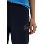 Fashion, accesorii si bijuterii - Femei - Imbracaminte femei - Pantaloni femei - Pantaloni trening dama La Martina XWT008 Bleumarin M INTL - Infinity.ro