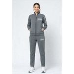 Fashion, accesorii si bijuterii - Femei - Imbracaminte femei - Costume si compleuri femei - Trening dama Lotto LA6077, set sport cu bluza si pantaloni M INTL Gri - Infinity.ro