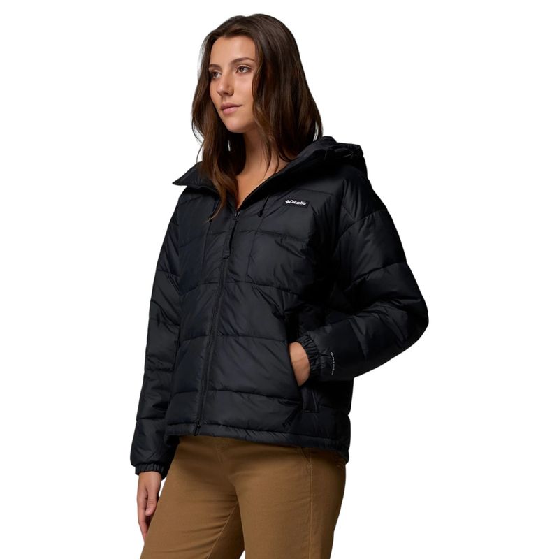 Fashion, accesorii si bijuterii - Femei - Imbracaminte femei - Jachete si geci femei - Geaca Dama Columbia Pike Lake™ III Hooded 2133563010 Negru M INTL - Infinity.ro