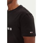 Fashion, accesorii si bijuterii - Barbati - Imbracaminte - Tricouri si bluze barbati - Tricou barbati Tommy Jeans Signature Dna L INTL Negru - Infinity.ro