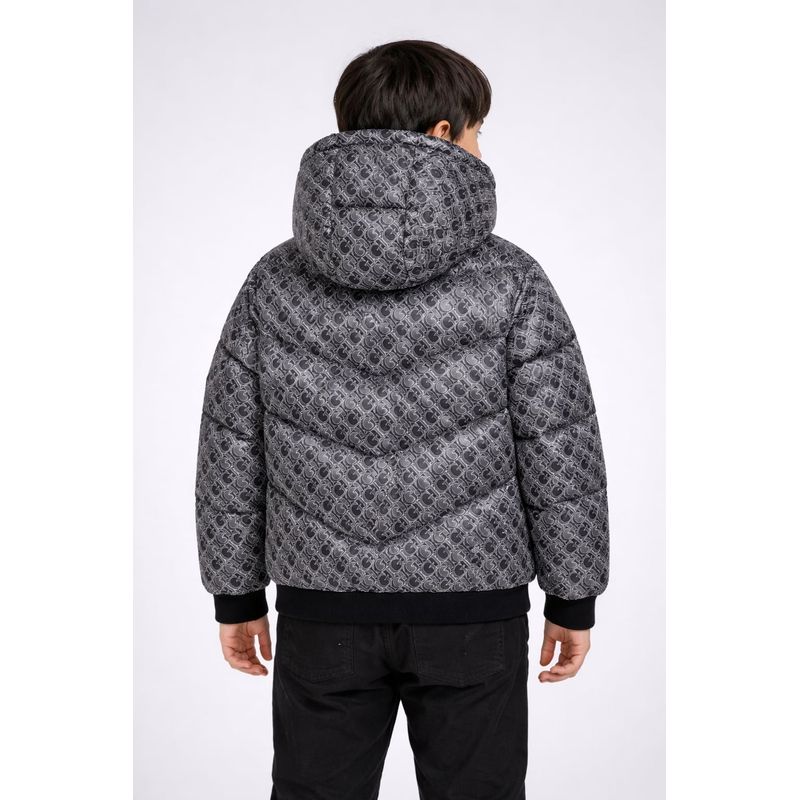 Fashion, accesorii si bijuterii - Copii - Imbracaminte copii - Jachete si geci copii - Geaca copii din puf Guess J4YL02 10 ani 140 CM Gri - Infinity.ro
