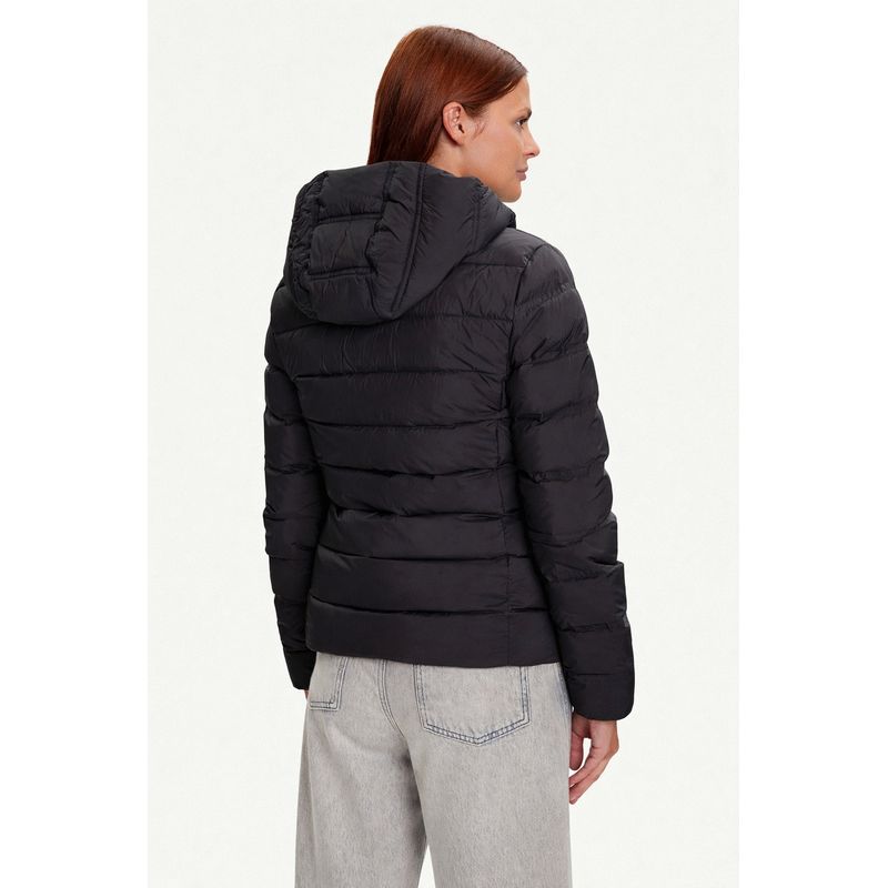 Fashion, accesorii si bijuterii - Femei - Imbracaminte femei - Jachete si geci femei - Geaca dama Tommy Jeans din puf DW0DW21617 Negru XS INTL - Infinity.ro