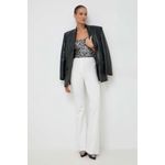 Fashion, accesorii si bijuterii - Femei - Imbracaminte femei - Camasi si bluze femei - Top dama Guess FIAMMA W4RH55 XS INTL Animal print - Infinity.ro