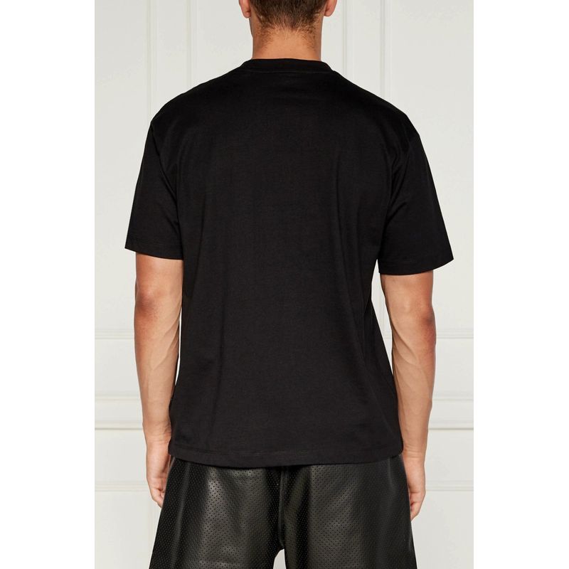 Fashion, accesorii si bijuterii - Barbati - Imbracaminte - Tricouri si bluze barbati - Tricou barbati Oversize Guess M4YI47 L INTL Negru - Infinity.ro