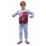 Fashion, accesorii si bijuterii - Copii - Lenjerie si pijamale copii - Pijamale copii - Pijamale copii Marvel Spiderman MV40M7635, set 2 piese din bumbac 104-110 CM 4-5 ani Albastru - Infinity.ro