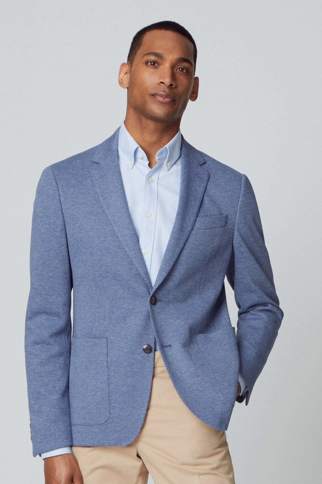 Sacou Barbati Hackett London HM443253 XL INTL Albastru
