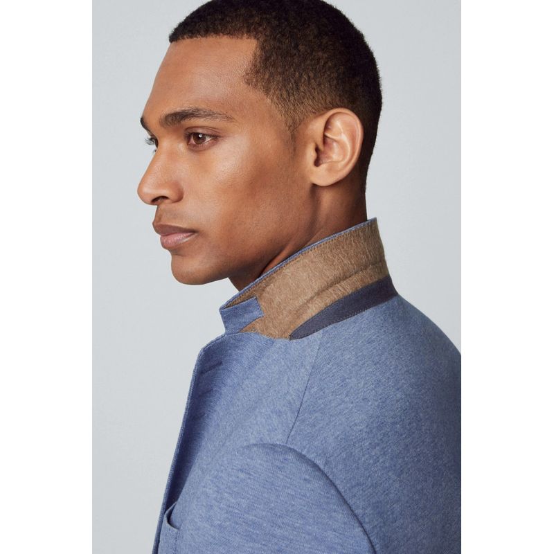 Fashion, accesorii si bijuterii - Barbati - Imbracaminte - Sacouri si veste barbati - Sacou Barbati Hackett London HM443253 XL INTL Albastru - Infinity.ro