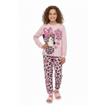 Fashion, accesorii si bijuterii - Copii - Lenjerie si pijamale copii - Pijamale copii - Pijamale copii Minnie Mouse DY50L1768, set 2 piese din bumbac 122-128 CM 7-8 ani Roz - Infinity.ro