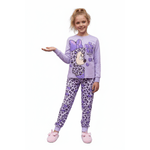 Fashion, accesorii si bijuterii - Copii - Lenjerie si pijamale copii - Pijamale copii - Pijamale copii Minnie Mouse DY50L1768, set 2 piese din bumbac 122-128 CM 7-8 ani Mov deschis - Infinity.ro