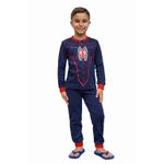 Fashion, accesorii si bijuterii - Copii - Lenjerie si pijamale copii - Pijamale copii - Pijamale copii Marvel Spiderman MV40M7601, set 2 piese din bumbac 134-140 CM 9-10 ANI Albastru - Infinity.ro