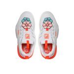 Fashion, accesorii si bijuterii - Femei - Incaltaminte femei - Pantofi femei - Pantofi sport de piele ecologica Fila cu aspect masiv Disruptor Flower 39 EU Alb - Infinity.ro