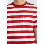 Fashion, accesorii si bijuterii - Barbati - Imbracaminte - Tricouri si bluze barbati - Tricou barbati Guess M4YI84 S INTL Rosu - Infinity.ro