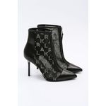 Fashion, accesorii si bijuterii - Femei - Incaltaminte femei - Botine femei - Botine dama Karl Lagerfeld SARABANDE KL30955 Negru 39 EU - Infinity.ro