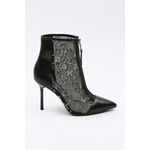 Fashion, accesorii si bijuterii - Femei - Incaltaminte femei - Botine femei - Botine dama Karl Lagerfeld SARABANDE KL30955 Negru 39 EU - Infinity.ro