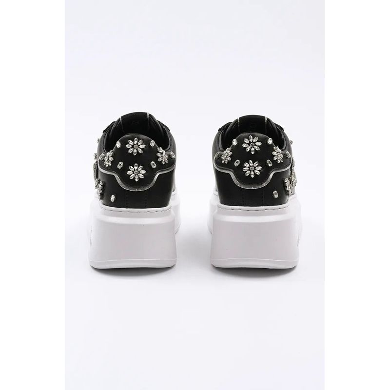 Fashion, accesorii si bijuterii - Femei - Incaltaminte femei - Sneakers si tenisi femei - Pantofi sport Karl Lagerfeld Ankapri KL63525 Negru 39 EU - Infinity.ro