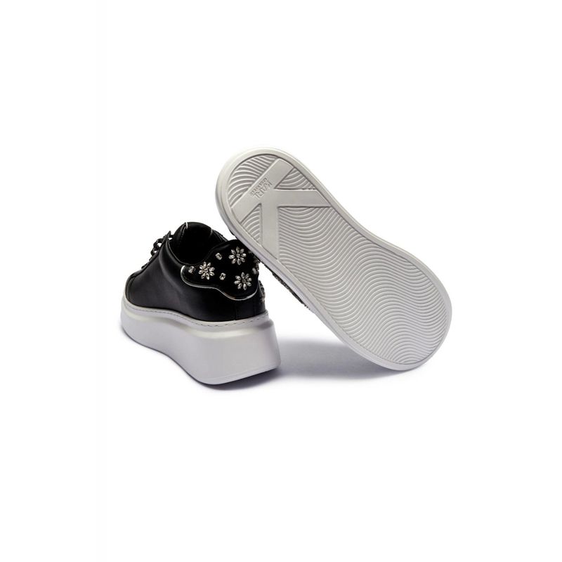 Fashion, accesorii si bijuterii - Femei - Incaltaminte femei - Sneakers si tenisi femei - Pantofi sport Karl Lagerfeld Ankapri KL63525 Negru 39 EU - Infinity.ro