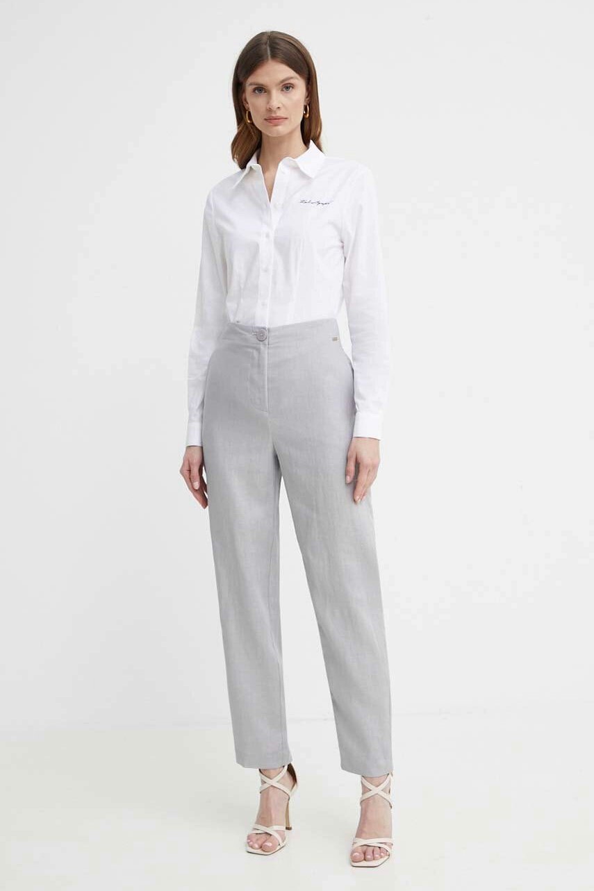 Camasa dama Oxford Karl Lagerfeld 24WW1607 40 EU Alb