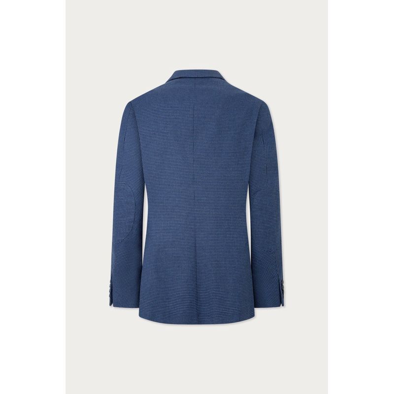 Fashion, accesorii si bijuterii - Barbati - Imbracaminte - Sacouri si veste barbati - Sacou Barbati Hackett London Ptooth HM443336 L INTL Albastru - Infinity.ro