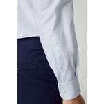 Fashion, accesorii si bijuterii - Barbati - Imbracaminte - Camasi barbati - Camasa cu maneca lunga Hackett London Mini Squares HM309653 Albastru deschis XL INTL - Infinity.ro