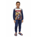 Fashion, accesorii si bijuterii - Copii - Lenjerie si pijamale copii - Pijamale copii - Pijamale copii Marvel Avengers MV40M7625, set 2 piese din bumbac 122-128 CM 7-8 ani Bleumarin - Infinity.ro