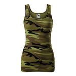 Sport si Outdoor - Echipament Sportiv - Imbracaminte sport - Maiouri sport - Top pentru dama, Camo Triumph C36, Malfini L Camuflaj Verde - Infinity.ro