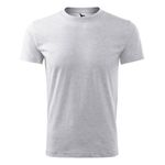 Fashion, accesorii si bijuterii - Barbati - Imbracaminte - Tricouri si bluze barbati - Tricou barbati Malfini Classic New 132, bumbac S Gri - Infinity.ro