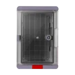 Casa si Gradina - Electrice - Smart Home - Accesorii control acces si supraveghere - Cutie distributie IP67 din ABS gri, usa transparenta, placa metalica, 300x400x170mm PS304017 - Infinity.ro