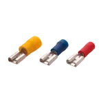 PC, gaming si accesorii - Retelistica - Cabluri si accesorii - Terminale izolate de tip mama, sec. transversala 1.5-2.5mm, latimea soclului 0.8x6.35mm, 200buc/set PFD-2638 - Infinity.ro